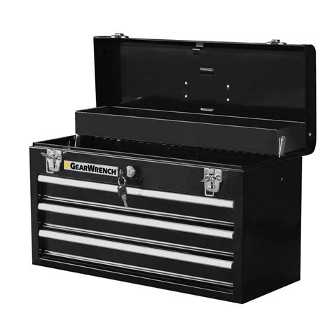 gearwrench steel tool box|gearwrench tool box home depot.